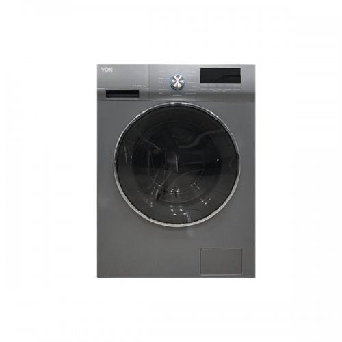 Von VALW-09FXS Front Load Washing Machine Silver 9KG