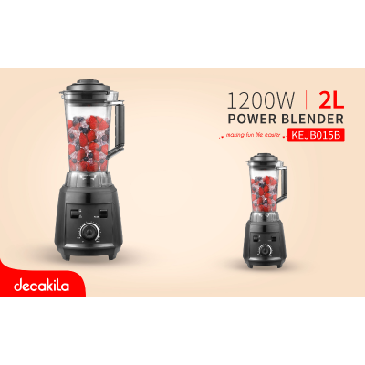 Decakila Powerful Blender 2L Unbreakable 1200W KEJB015B